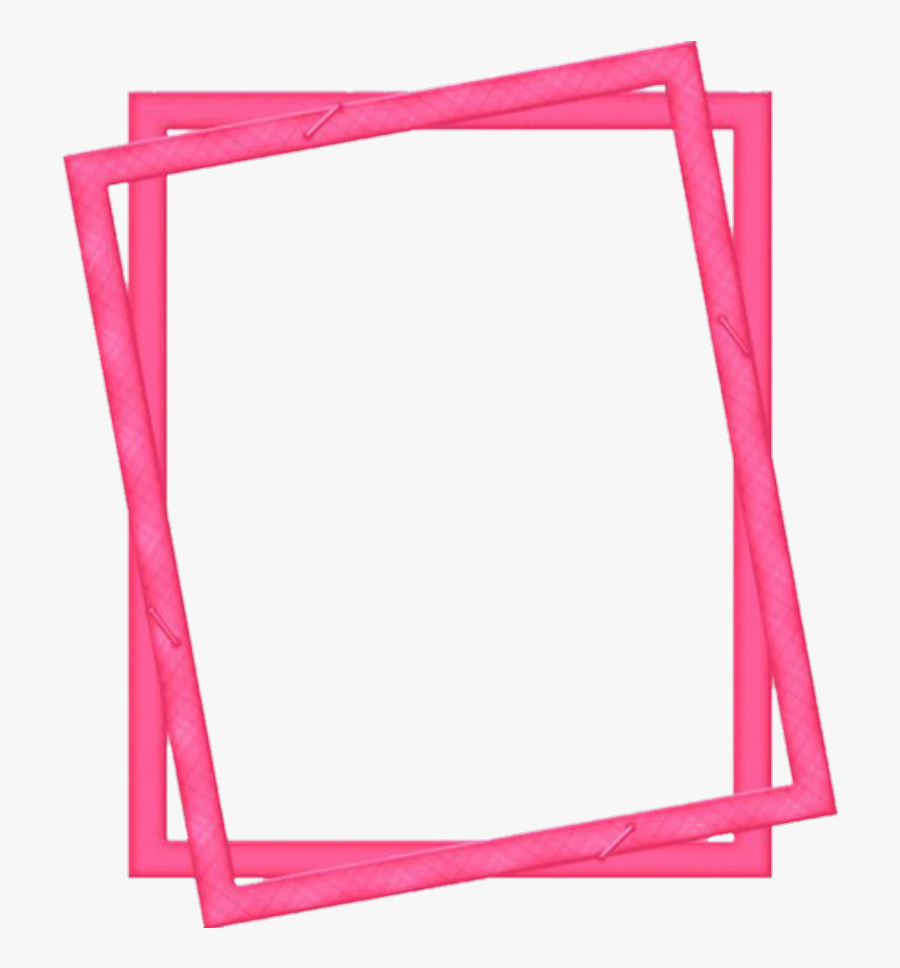 #pink #frames #frame #borders #border - Frame Pink Border Clipart, Transparent Clipart