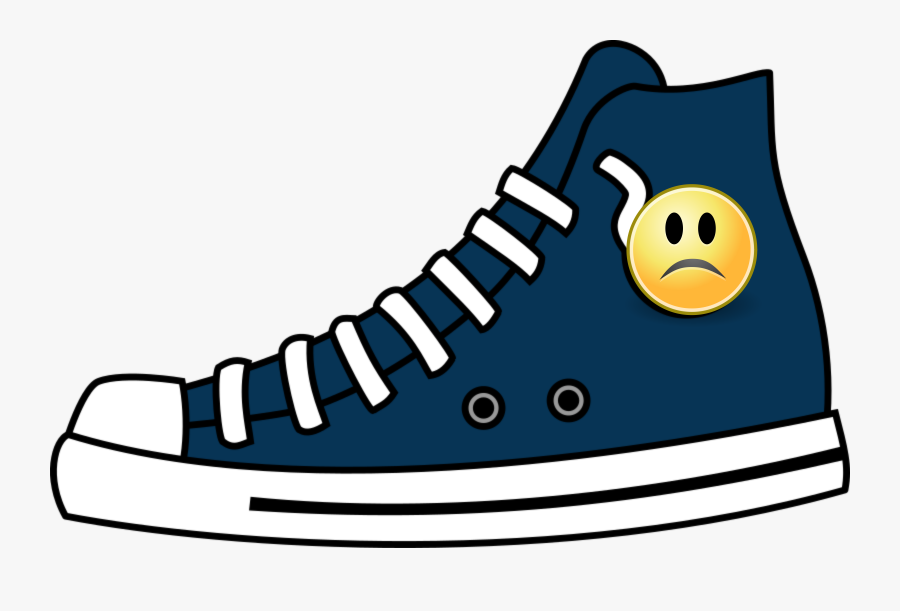 Converse High Top Chuck Taylor All Stars Sports Shoes - Blue Converse Clipart, Transparent Clipart