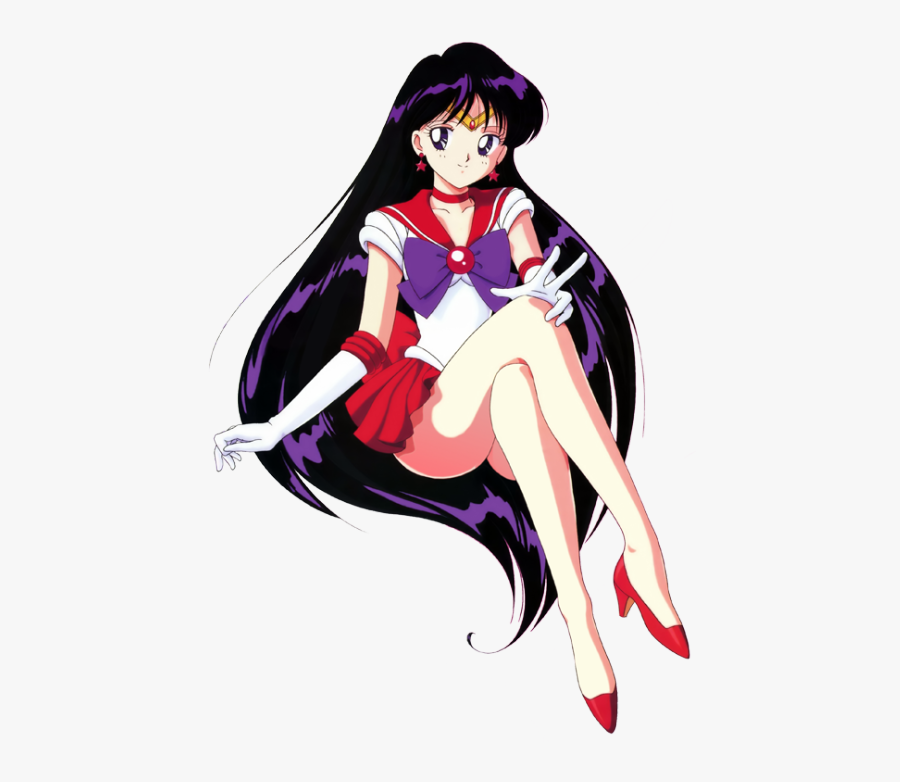 Transparent Mars & Her Fabulous Booty - Aesthetic Sailor Mars Transparent, Transparent Clipart