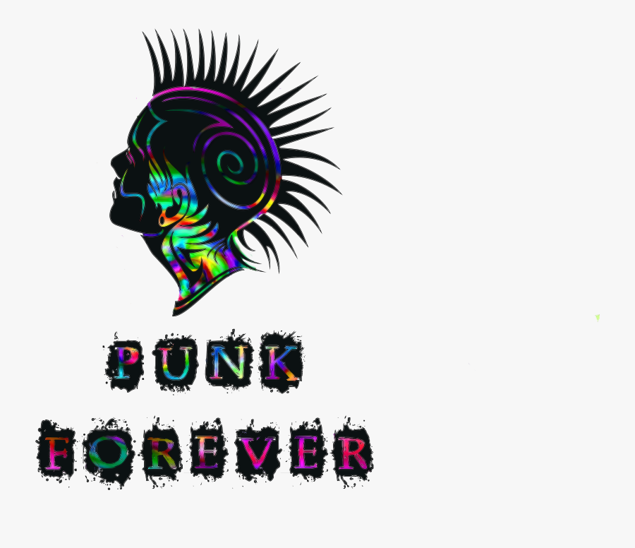 Mohawk Vector Punk - Graphic Design, Transparent Clipart
