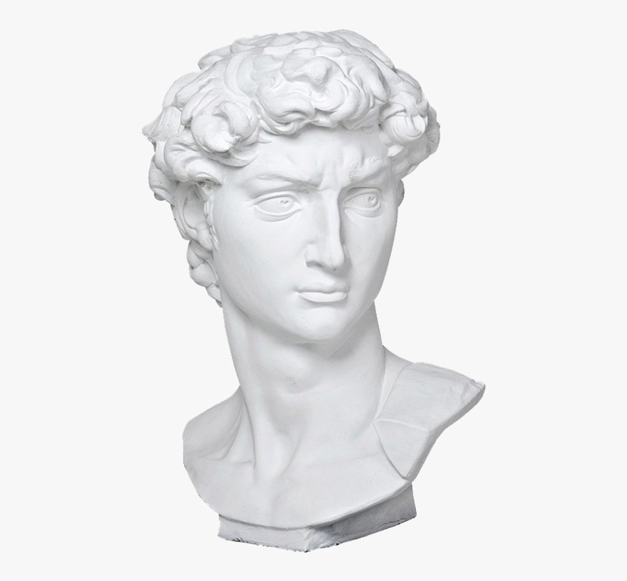 Vaporwave Images Statue Png - Vaporwave Statue Head Png, Transparent Clipart