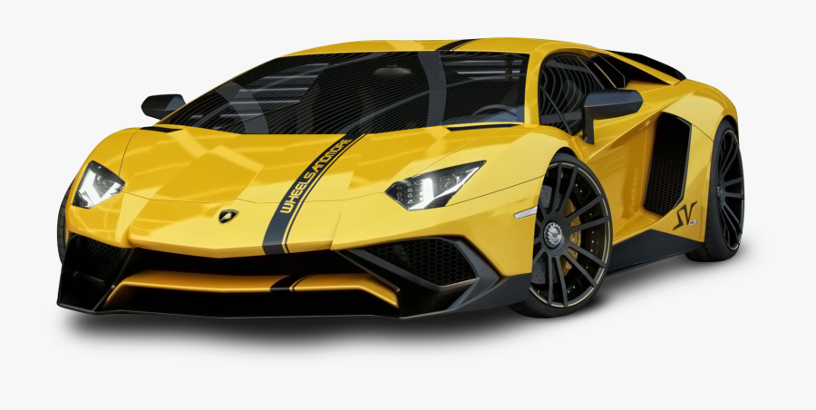 Lambo Transparent Yellow - Lamborghini Aventador Sv Lp 800 , Free ...