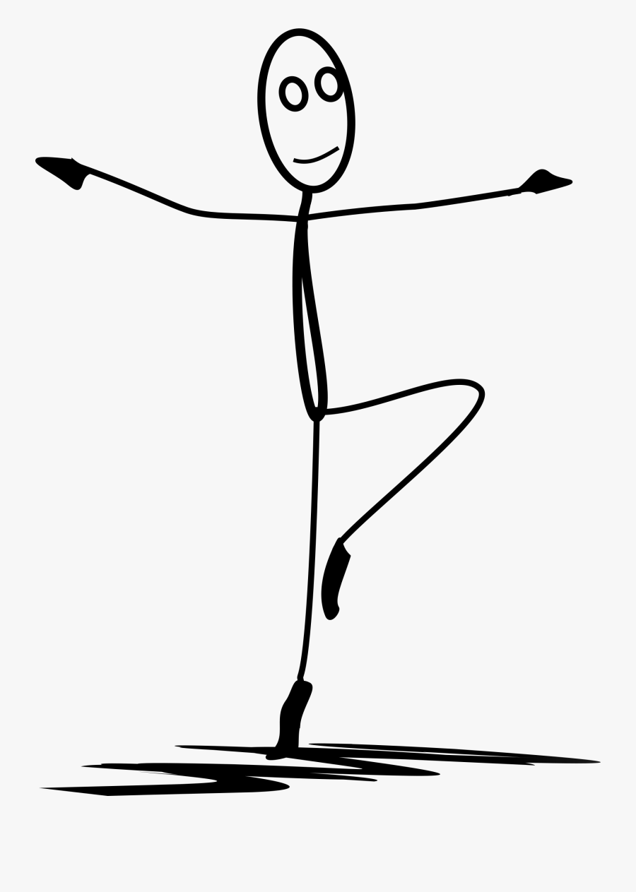 Al Dancing Big Image - Stickman Dancing, Transparent Clipart