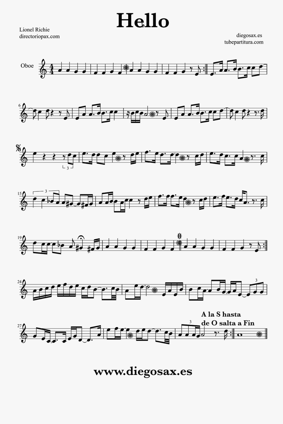 Tubescore Sheet Music For Oboe - Ghost Love Score Piano Sheet, Transparent Clipart