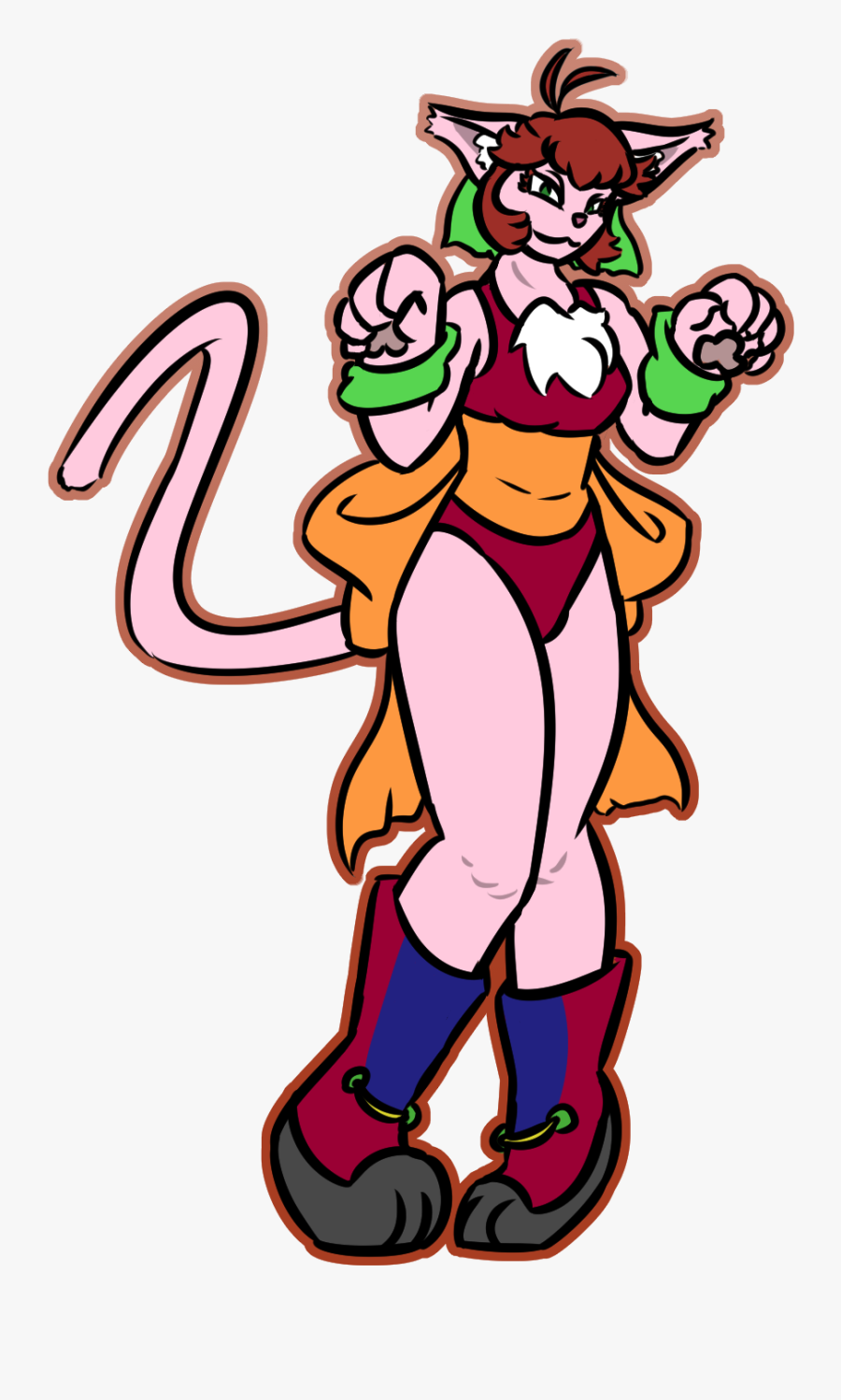 Clawdia - Cartoon, Transparent Clipart