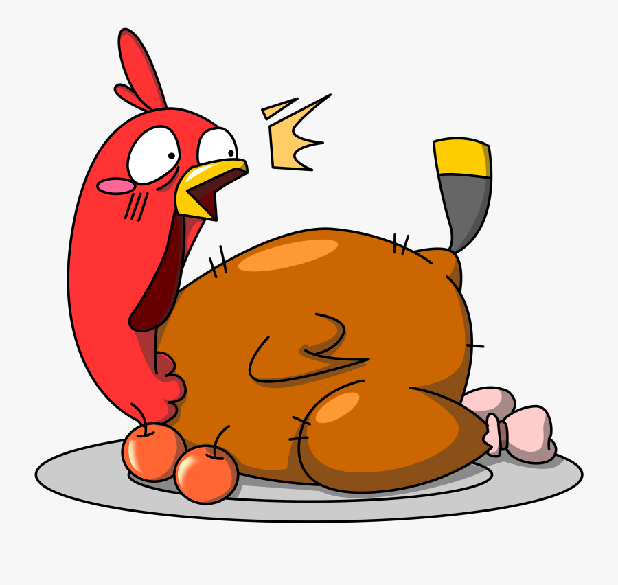 Turkey Clipart Roast - รูป ไก่ ย่าง การ์ตูน, Transparent Clipart