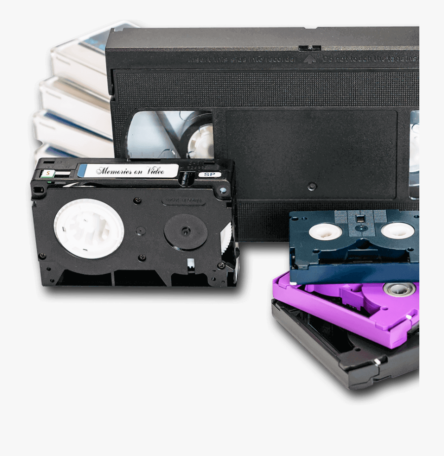 Transparent Cassette Tape Clipart - Video Tape Transfer, Transparent Clipart