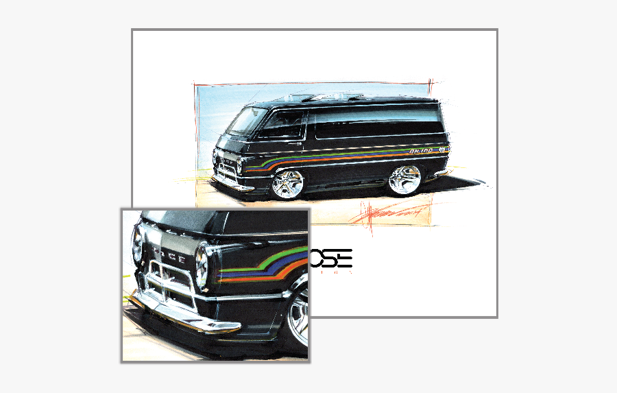 Chip Foose 57 Chevy Sketch - Chip Foose Drawings Gallery, Transparent Clipart