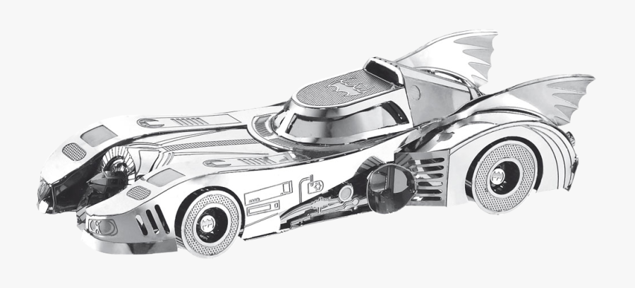 Drawn Race Car Batmobile - Batmobile À Colorier, Transparent Clipart