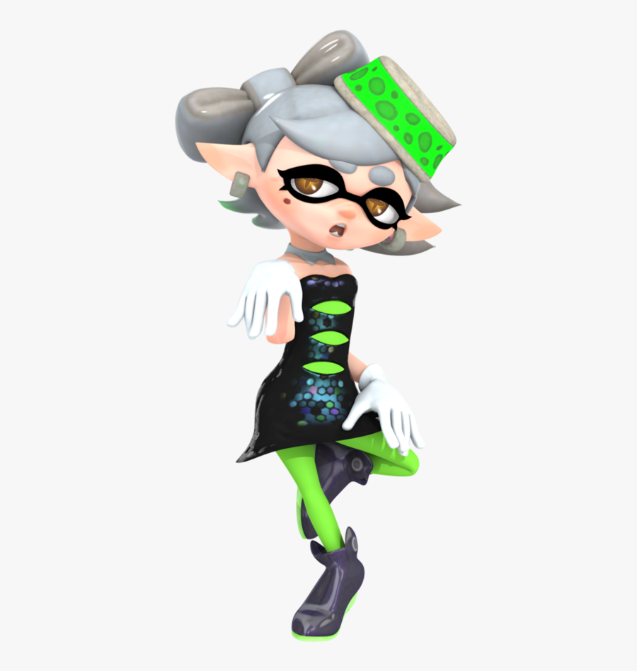 Marie Render By Nibroc-rock - Splatoon Marie Render, Transparent Clipart