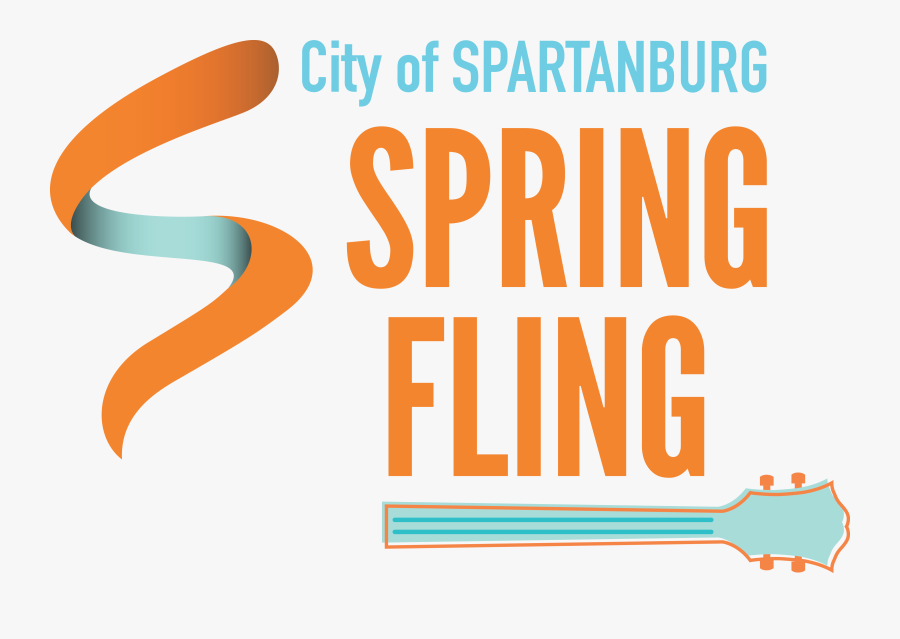 Spring Fling Spartanburg Logo, Transparent Clipart
