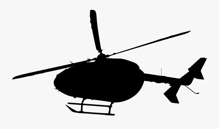 Hubschrauber Silhouette, Transparent Clipart