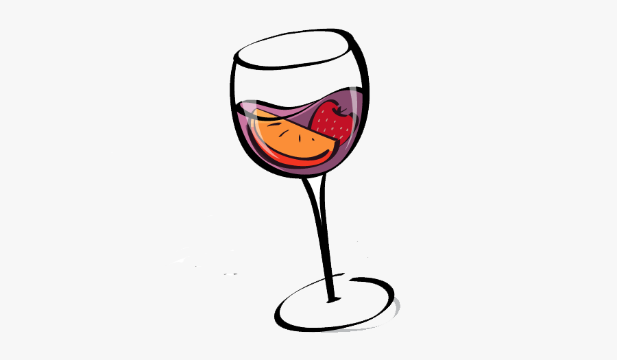 Kaia Writes Sangriawatermarkpng - Wine Glass, Transparent Clipart
