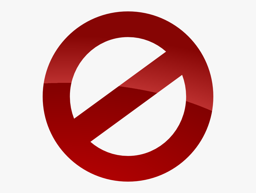 Denied Sign Transparent, Transparent Clipart