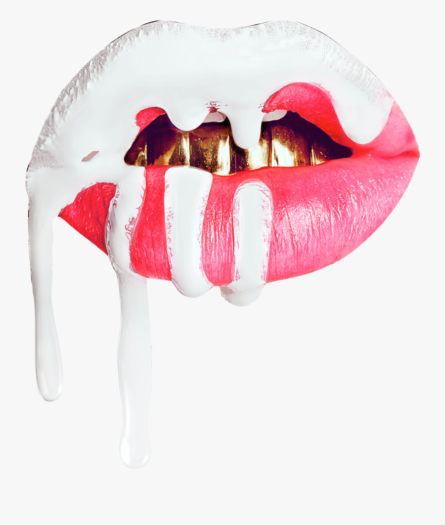 Drip Lip Png - Kylie Jenner Lip Logo Png , Free Transparent Clipart ...