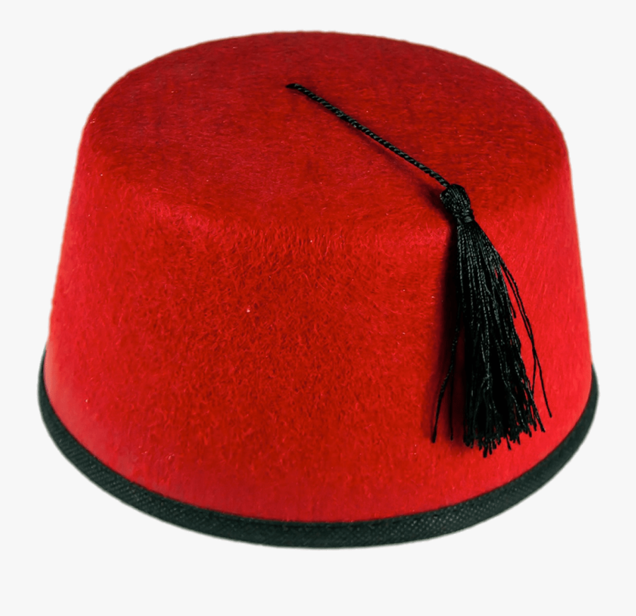 Fez With Black Tassel - Ottoman Hat , Free Transparent Clipart - ClipartKey