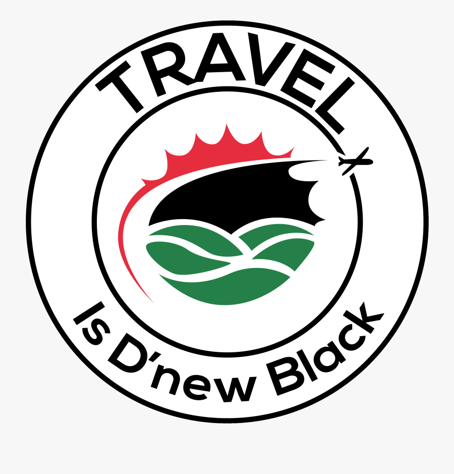 Travel Is D"new Black - Emblem, Transparent Clipart