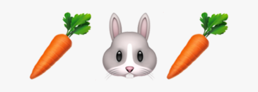 #🥕🐰🥕#rabbit #carrot #emoji #freetoedit - Baby Carrot, Transparent Clipart