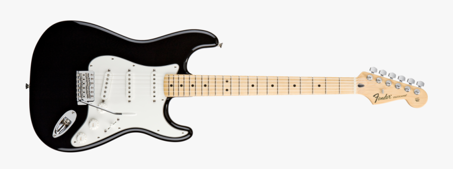 Fender Standard Stratocaster Electric - Squier Classic Vibe 50s Stratocaster Black, Transparent Clipart