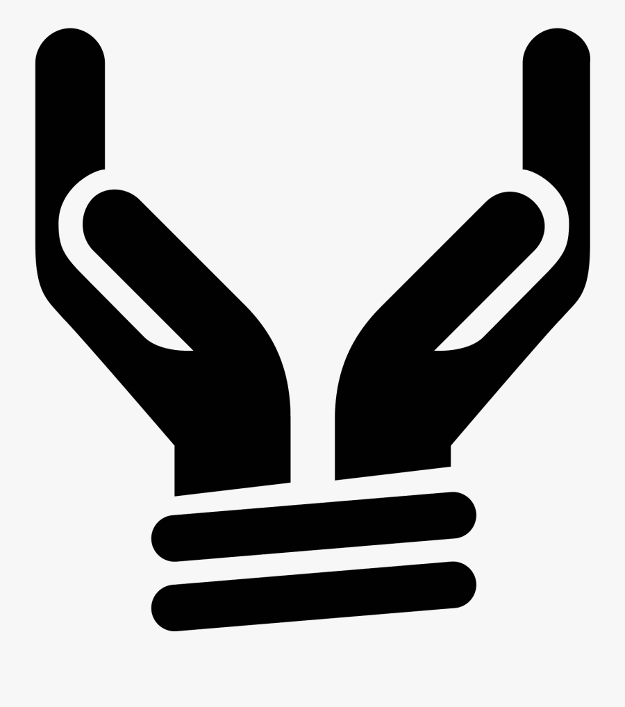 Two Hands Icon Png, Transparent Clipart