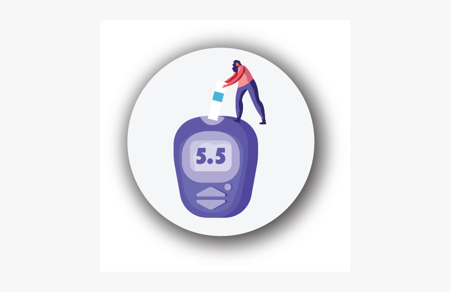 Blood Glucose Management - Glucose Meter, Transparent Clipart