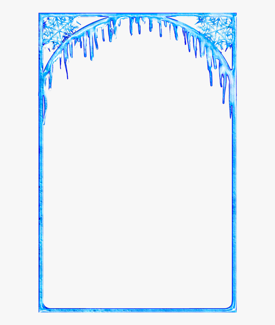 Icicle Clipart Icy - Circle, Transparent Clipart