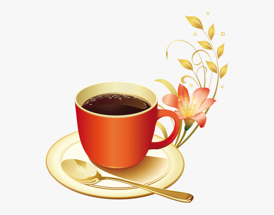 Teacup, Tea Cup - Good Morning Hot Love, Transparent Clipart