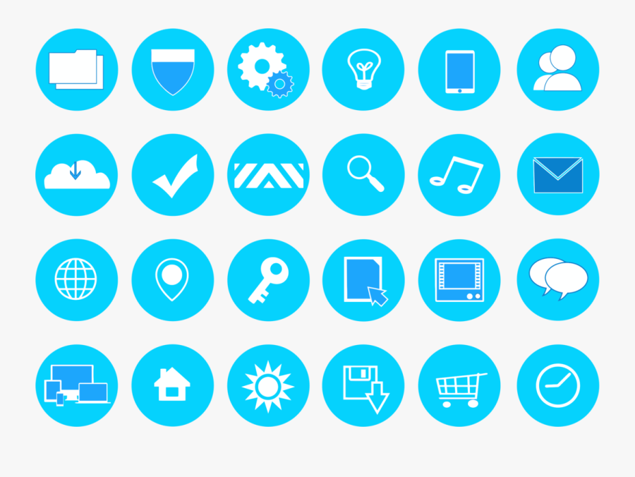 Blue,human Behavior,computer Icon - Windows 10 Icons Png, Transparent Clipart