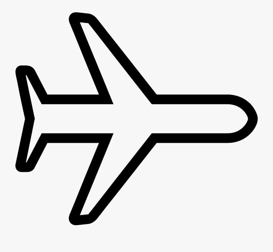 Clip Library Library Mode Avion On Icono Descarga Gratuita - White Plane Icon Png, Transparent Clipart