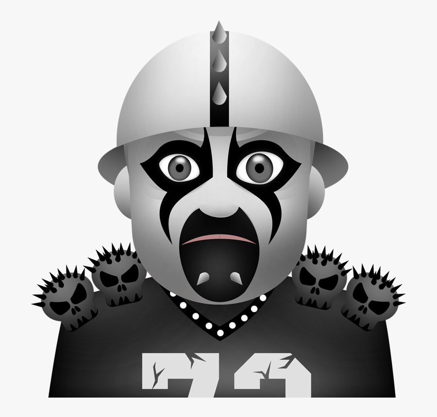 Raider Fan - Oakland Raiders Emoji, Transparent Clipart