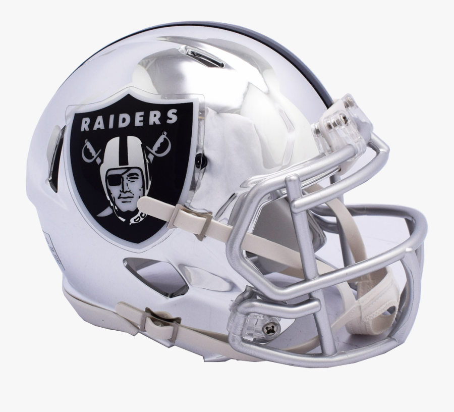 Raiders Helmet Png - Raiders Chrome Mini Helmet, Transparent Clipart