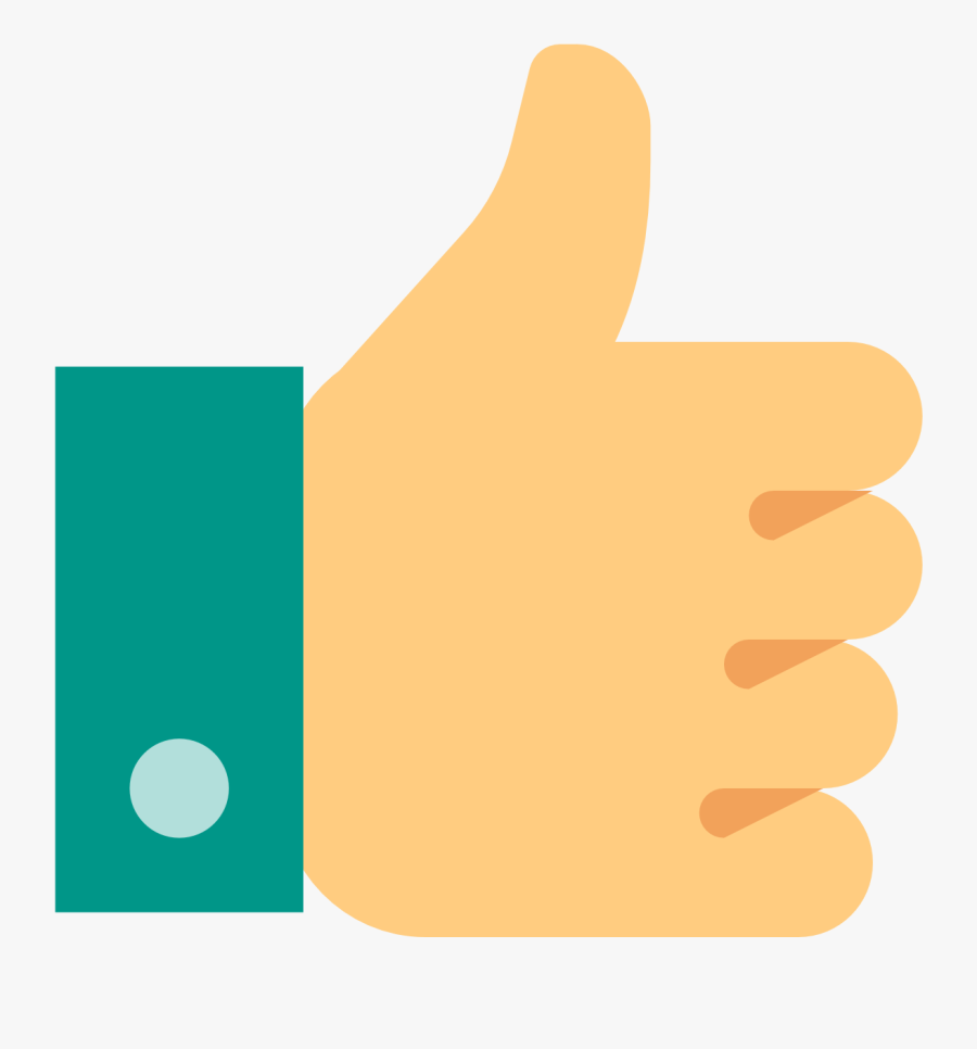Thumb Down Png - Thumbs Up Icon Color, Transparent Clipart