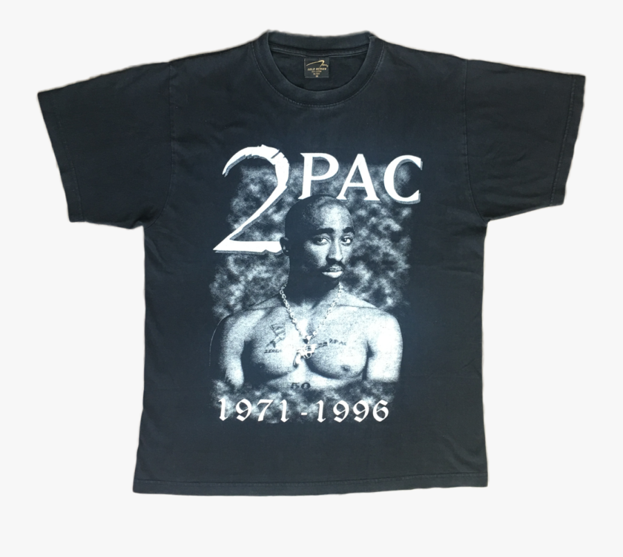 Transparent Tupac Logo Png - Vintage Memorial Tupac Shirt, Transparent Clipart