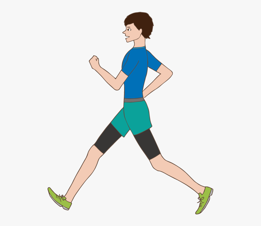 Running Man, - Jogging, Transparent Clipart
