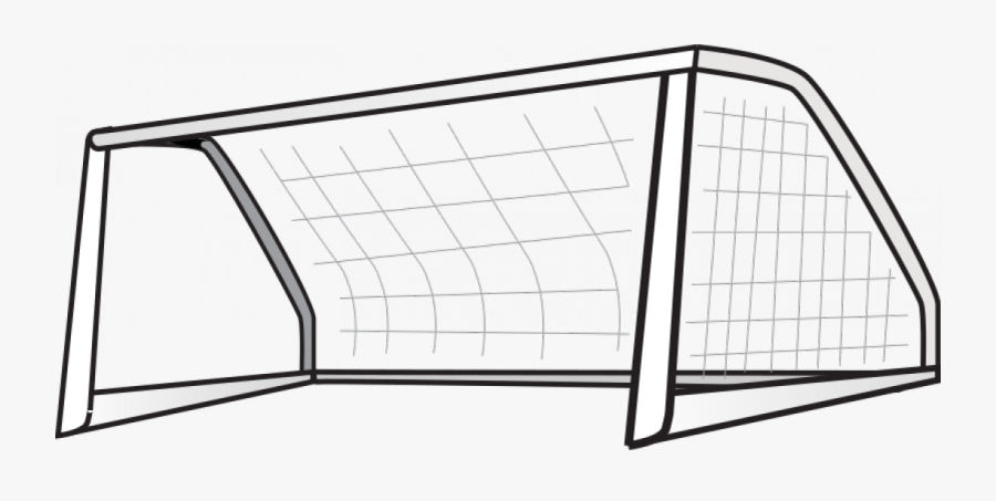 Futbol Poste Vector Clip Art - Soccer Goal Clipart, Transparent Clipart