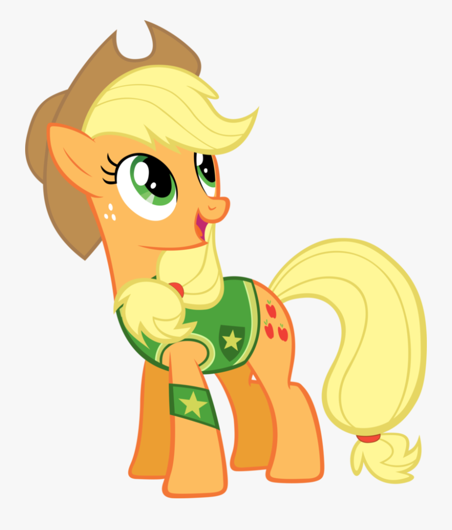 Transparent Wrap Clipart - My Little Pony Applejack .png, Transparent Clipart