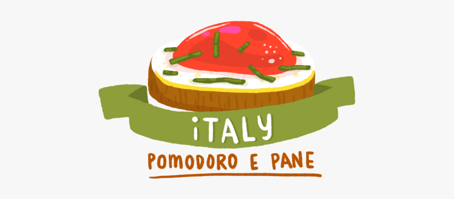 Pomodoro E Pane - Illustration, Transparent Clipart