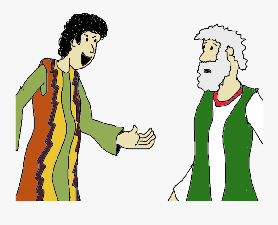 Transparent Prodigal Son Clipart - Cartoon, Transparent Clipart