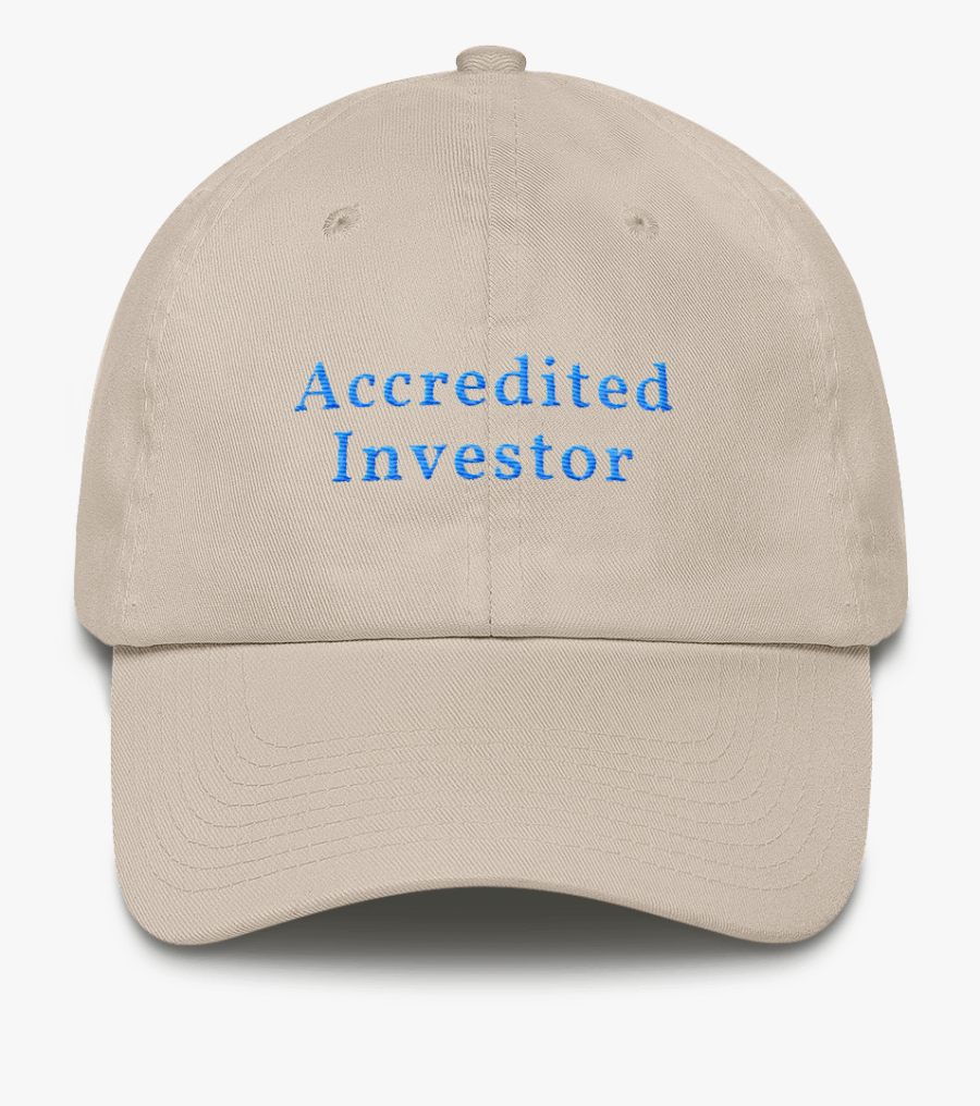 Accredited Investor Hat, Transparent Clipart