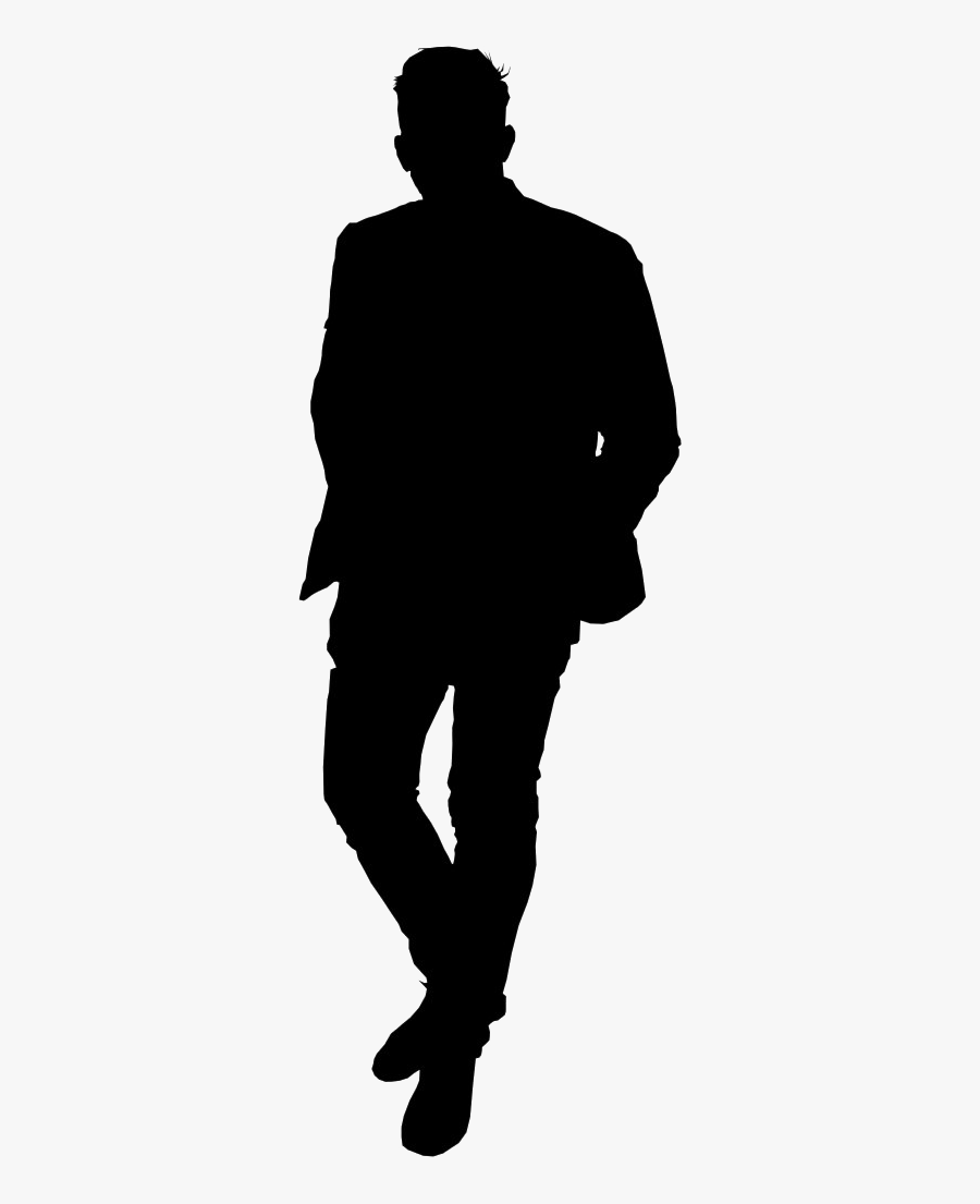 Man Silhouette Transparent Images - Man Standing Silhouette Png , Free ...