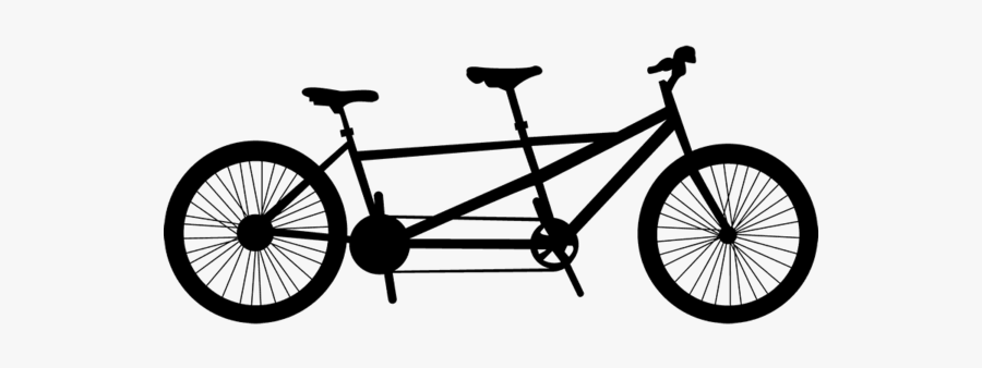 Quad Tandem Bicycle Stamp - Tandem Khs, Transparent Clipart