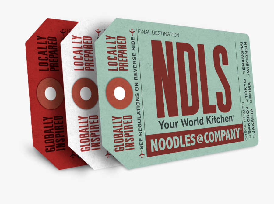 Noodles And Company Gift Card Balance Photo - Label, Transparent Clipart