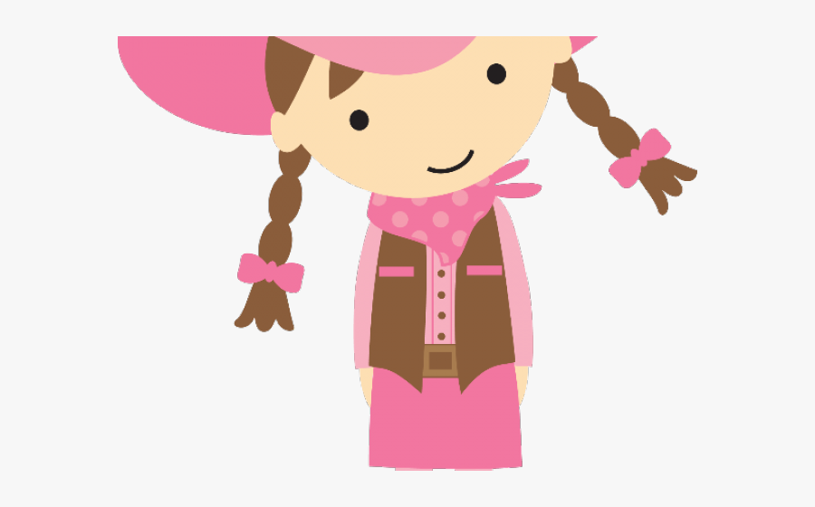 Cowgirl Party Invitations, Transparent Clipart