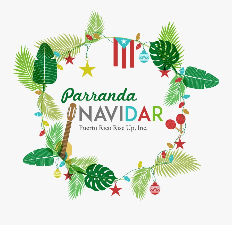 Transparent Puerto Rico Png - Feliz Navidad 2018 En Puerto Rico, Transparent Clipart