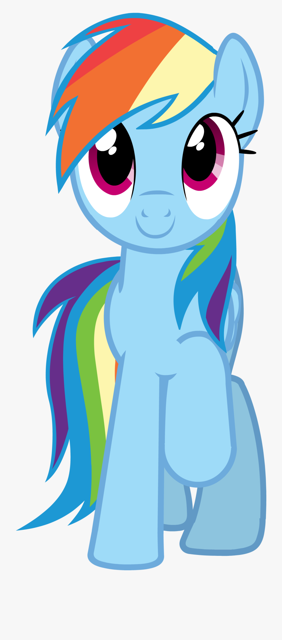 Svg Library Rainbow Dash Vector - My Little Pony Rainbow Dash Face, Transparent Clipart