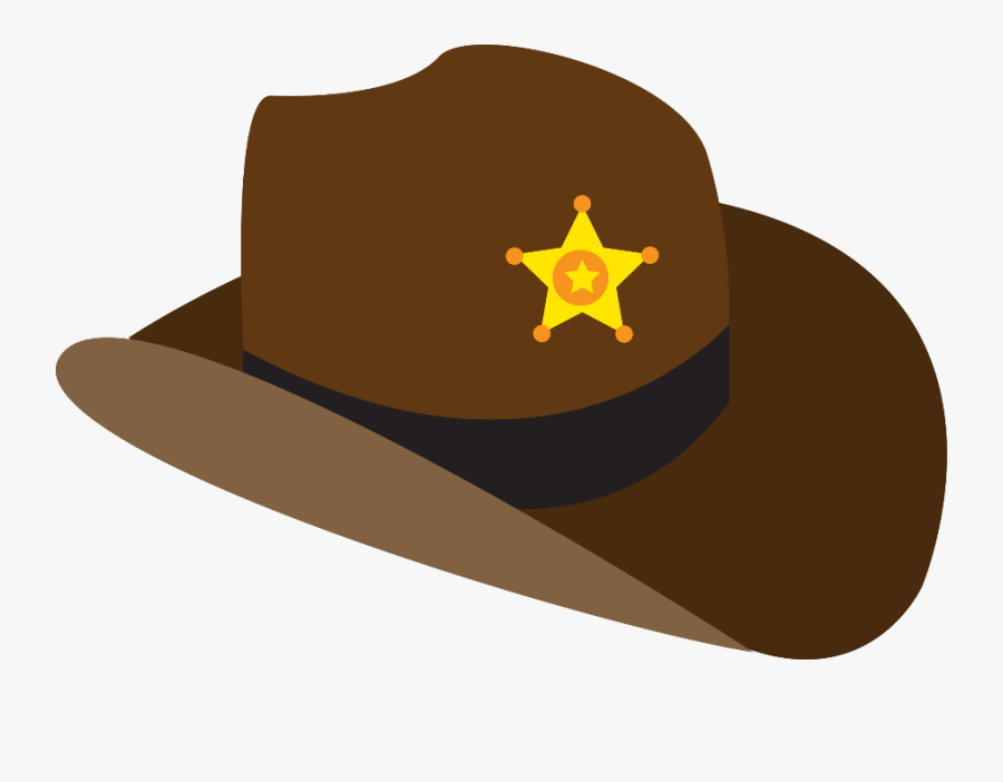 Sombrero Sheriff, Transparent Clipart