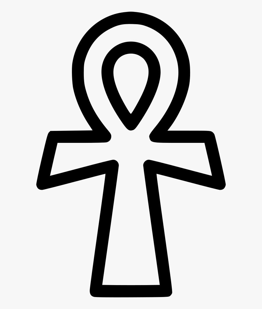 Svg Icon Free Download - Ankh Png, Transparent Clipart