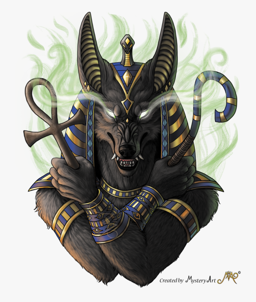 Egyptian God Anubis Art , Free Transparent Clipart - ClipartKey