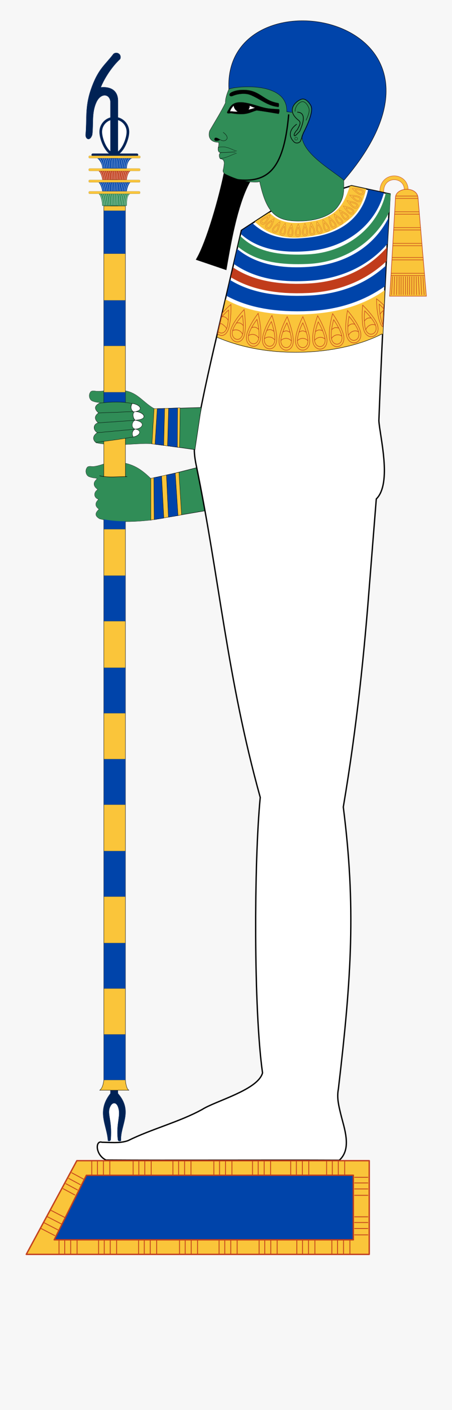 Ptah God, Transparent Clipart