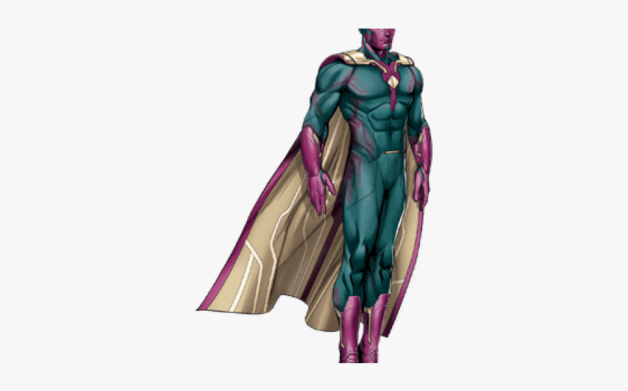 Vision Clipart Marvel - Marvel Avengers Assemble Vision, Transparent Clipart